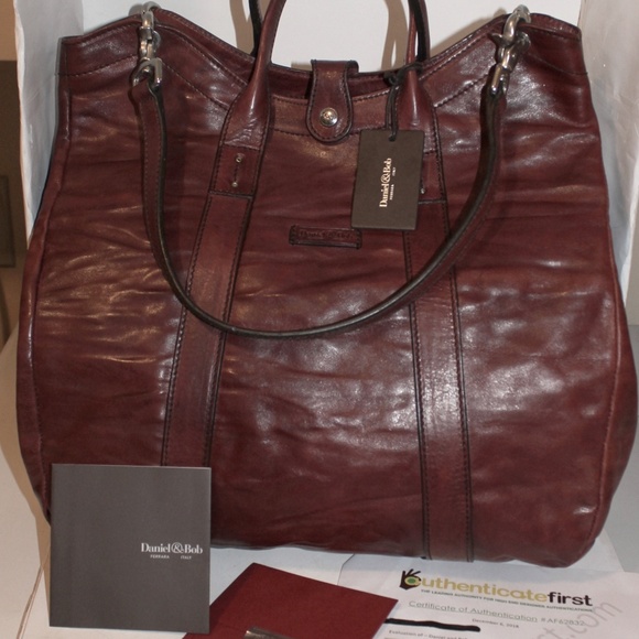 Daniel & Bob Handbags - New NWT $1495 Handmade Italy Rich Leather Tote